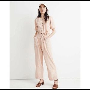 Blush Pink Madewell Jumpsuit